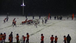 Wild SNOW high school football games in Idaho