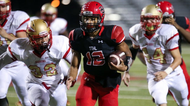 Highlights of Cedar Hill's (TX) four-star quarterback Avery Davis.