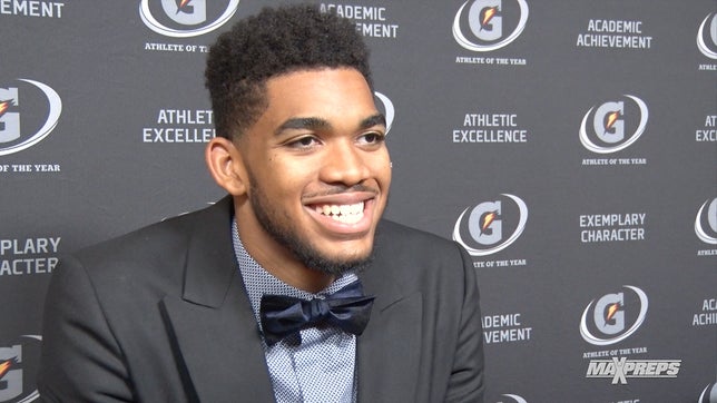 Karl Anthony Towns - 2015 Gatorade Athlete of the Year Awards Interview