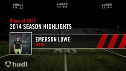 Emerson Lowe 2014 Highlights