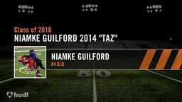 Niamke "TAZ" Guilford C/O 2016