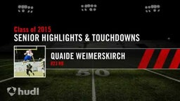 Quaide Weimerskirch 2014 Senior Highlights
