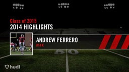 Senior Season Highlights - Andrew Ferrero