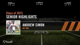 Andrew Simon Senior Season Highlights