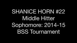 Shanice Horn #22