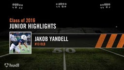 Jakob Yandell # 13 Allen High School - Junior Highlights