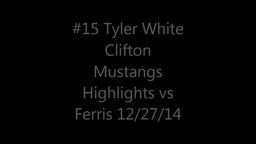 Tyler White Highlights vs Ferris HS
