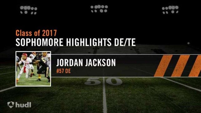 Jordan Jackson - Sophomore year 2014 highlights. Wearing #80 and #57.