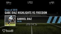 Gabe Diaz Highlights vs Freedom