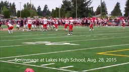 South Kitsap vs Lakes - Scrimmage