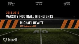 MICHAEL HEWITT'S HIGHLIGHT VS. CARPENTERIA