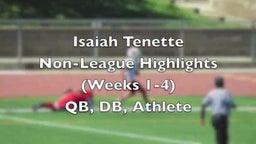 Isaiah Tenette Highlights
