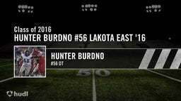Hunter Burdno #56 Lakota East 2016
