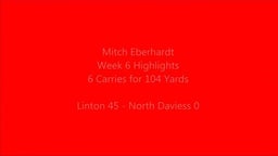 Mitch Eberhardt Week 6 Linton vs North Daviess