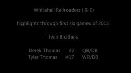 Derek thomas #2  /  Tyler Thomas #17