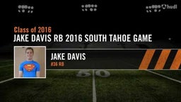 Jake Davis #36 RB 2016 Highlights