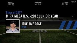 Jake Ambrose Highlights 2015