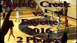 Sandy Creek vs Fayette 2 Phones Mixtape