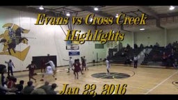 Evans Wins vs Cross Creek 72-55!