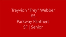 Trey Webber #5 Varsity Dunk vs. Green Oaks