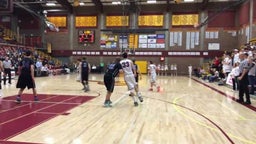 Greg Bernash #33 - Driving to the Basket for 2 Against Columbia River