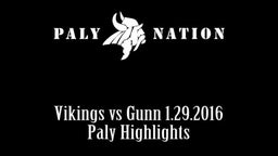 Paly Highlights vs Gunn 1.29.2016