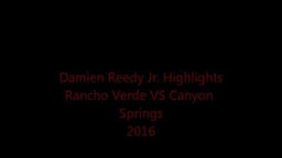 Damien Reedy, c/o 2017, PG - vs. Canyon Highlights
