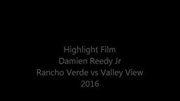 Damien Reedy, c/o 2017, PG - vs. Valley View Highlights
