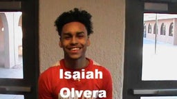 Senior Isaiah Olvera