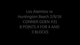 Conner Goen #31 Los Alamitos vs Huntington Beach