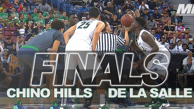 Full highlights from the 2016 California Open Division Championship Game at Sleep Train Arena. 
Final Score
Chino Hills 70 - De La Salle 50