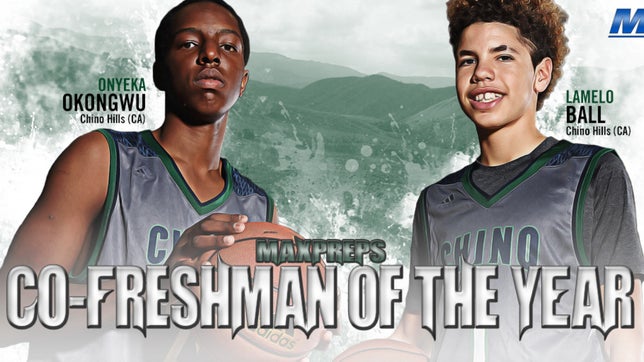 MaxPreps Co-Freshmen of the Year
LaMelo Ball and Onyeka Okongwu, Chino Hills (Calif.)