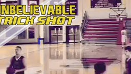 Unbelievable basketball trick shot