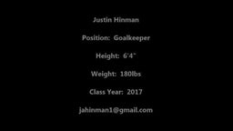 Justin Hinman 2016 Goalie Highlights