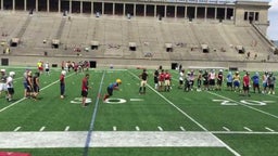 Seth Booz 2017 RB - Harvard Camp One-on-One Drills