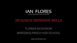 Ian Flores 2015/16 Defense
