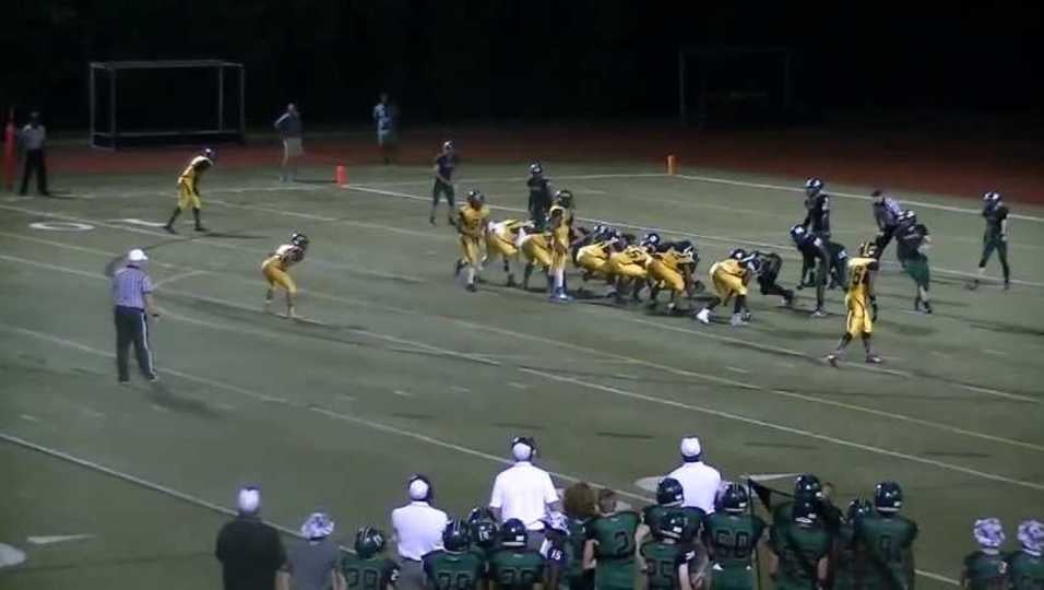 Tyree Howard #17 QB KDCA vs Delco Christian