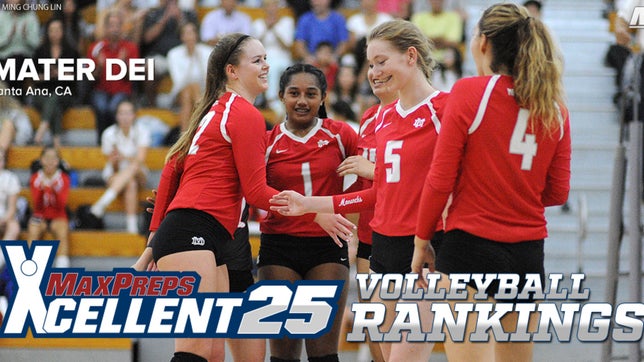 Christopher Stonebraker breaks down the movement in the Xcellent 25 Girls Volleyball Rankings presented by the Army National Guard.