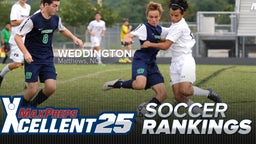 Xcellent 25 Soccer Rankings presented by the Army National Guard: Sept 15th