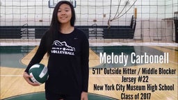 Melody Ko Carbonell Volleyball Recruiting Video