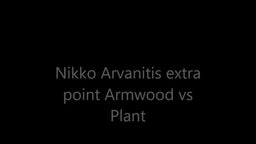 Nikko Arvanitis Extra Point Highlight Armwood vs Plant