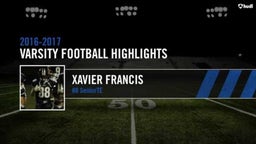 Xavier Francis #8 TE/OLB