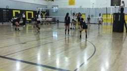 Girls Varsity VB Gunn VS Wilcox 10/12/2016 Set 1