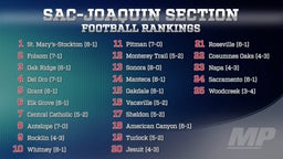 Sac-Joaquin Section Football Rankings