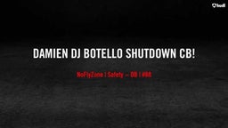 Shutdown Cornerback Safety Damien DJ Botello #88