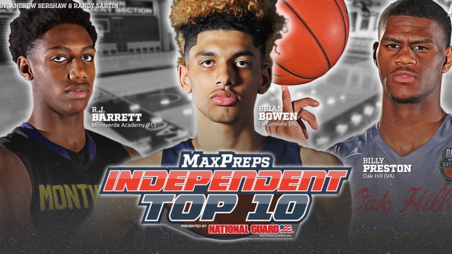Chris Stonebraker, Zack Poff, and National Basketball Editor Jason Hickman, break down the National independent HS top 10 presented by the army national guard.