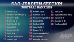 Sac-Joaquin Section Football Rankings - Nov. 22nd