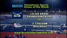 Folsom Tops Elk Grove, Advances to Section Final
