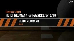 Heidi Neumann Highlights @ Navarre 9/12/16