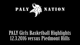 PALY Highlights vs Piedmont Hills